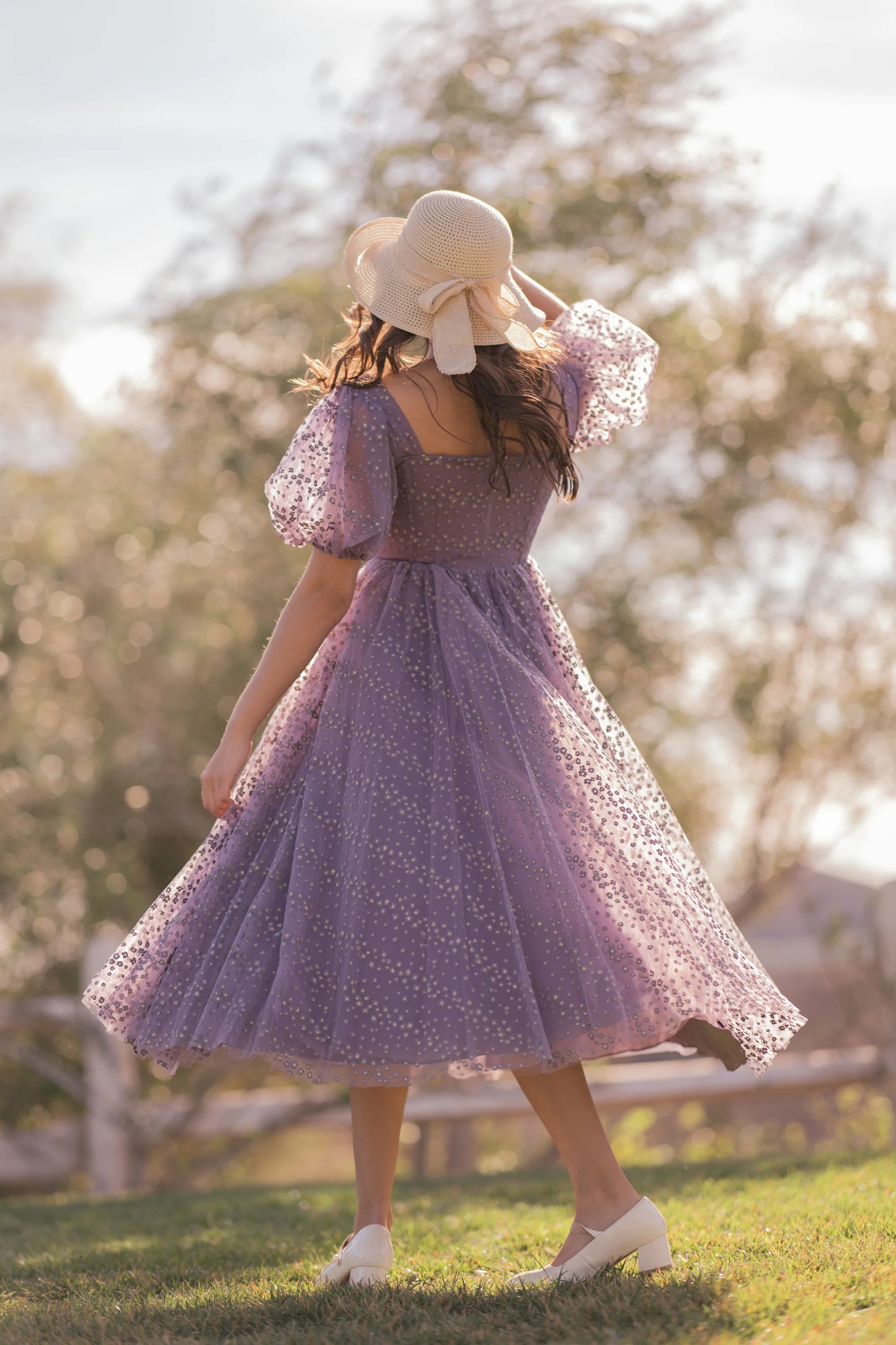 Everbloom Dress purple