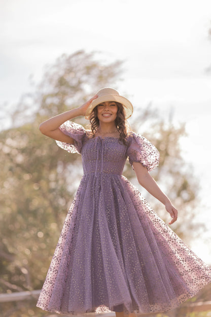 Everbloom Dress purple