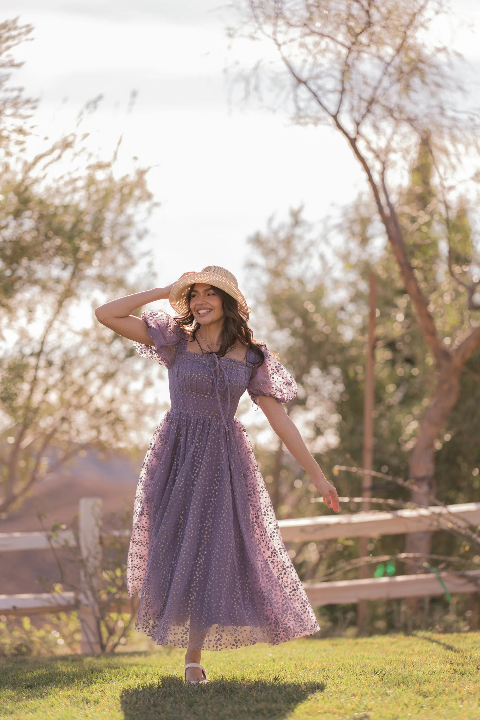 Everbloom Dress purple