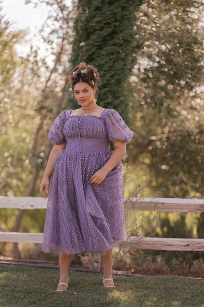 Everbloom Dress purple