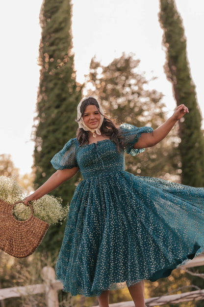 Everbloom Dress teal
