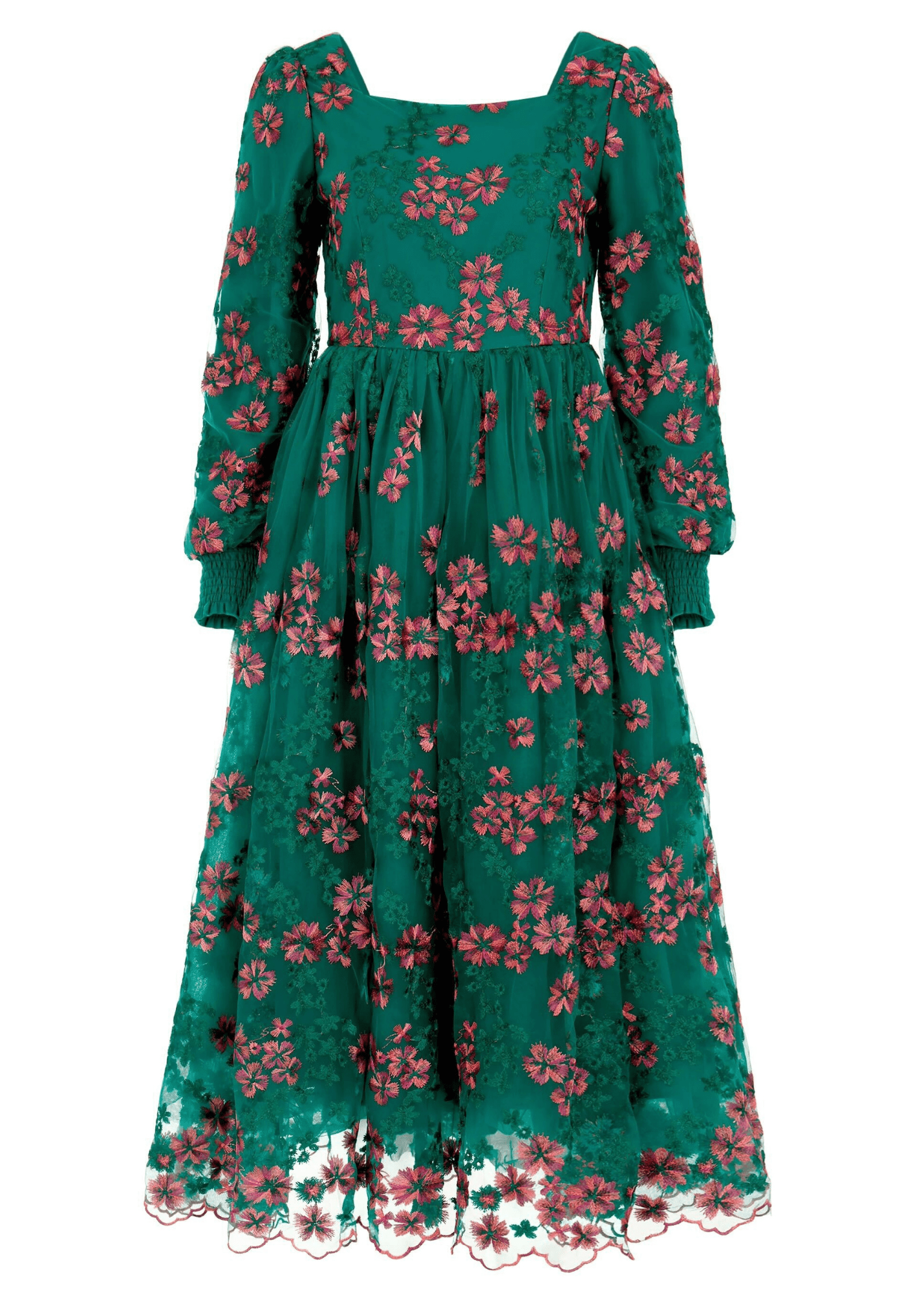 Acacia Dress - Acacia Green