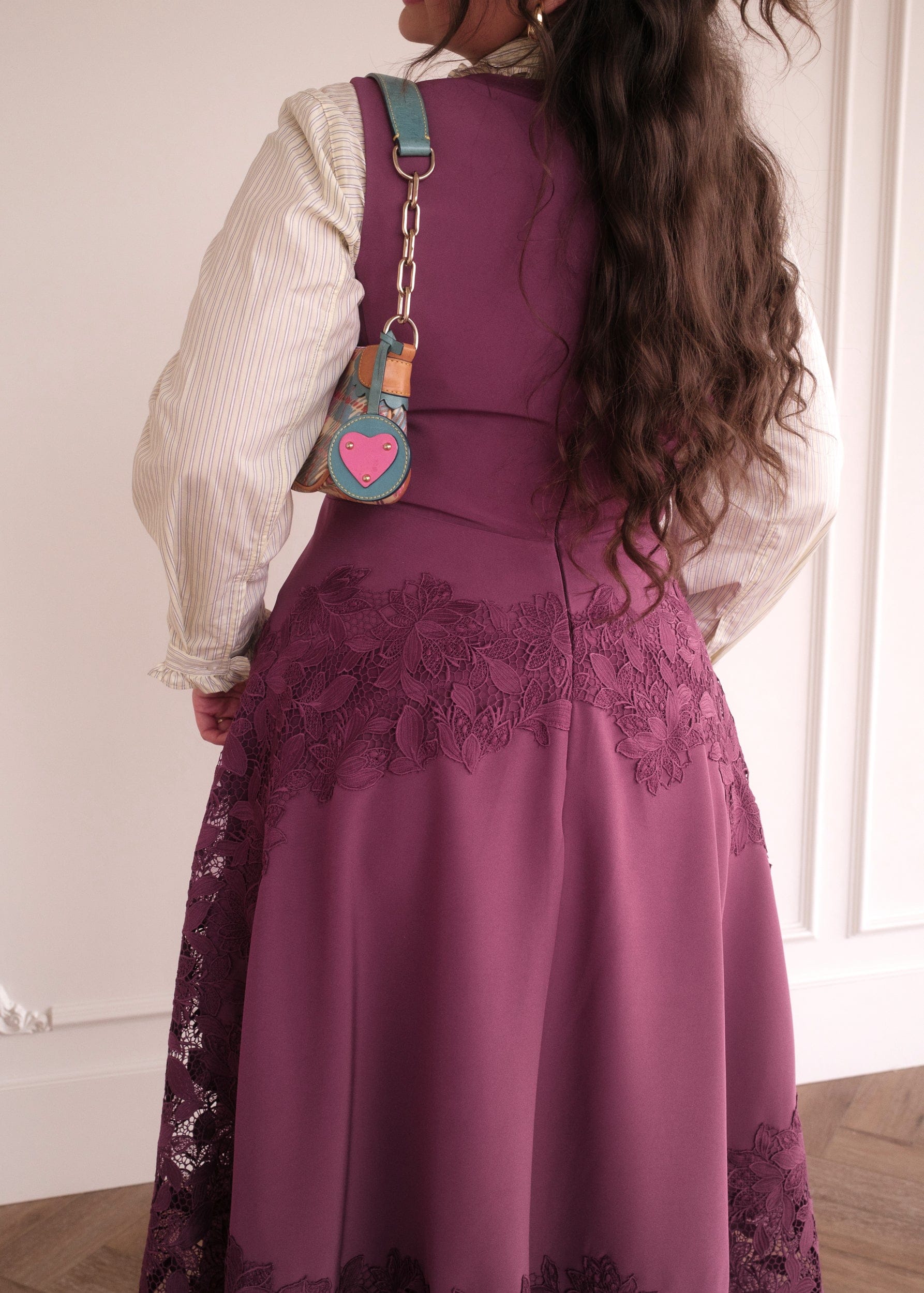 chic size inclusive model wearing JessaKae Adara Dress