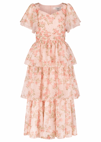 Adelaide Dress Dresses - JessaKae - Adelaide Dress - Peach / XXS