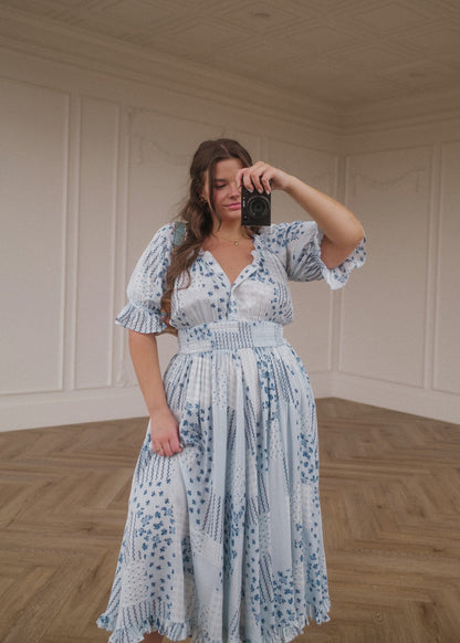 chic size inclusive model wearing JessaKae Alice Dress Dresses