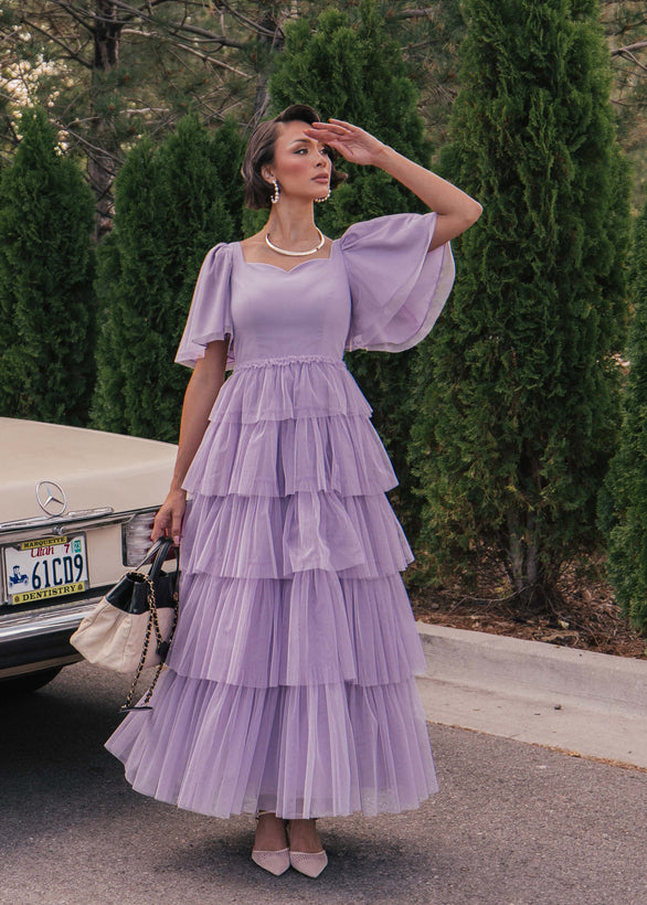 Allegro Dress - Lavender