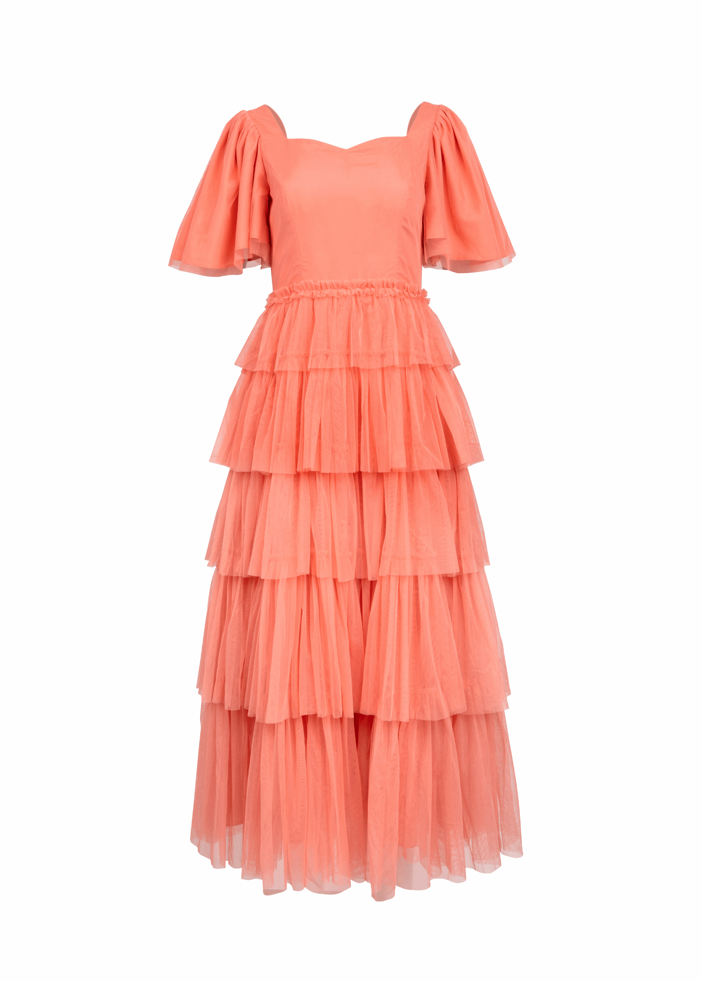 Allegro Dress - Coral - Allegro Coral