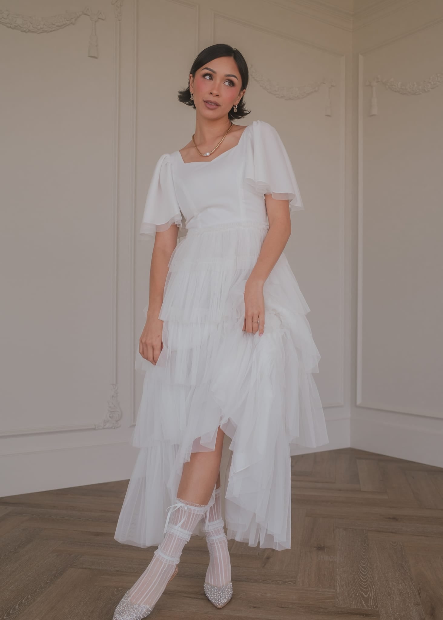 Allegro Dress White | Occasion Dress in Sizes XXS6X | JessaKae Allegro Dress White | Occasion Dress in Sizes XXS6X | JessaKae