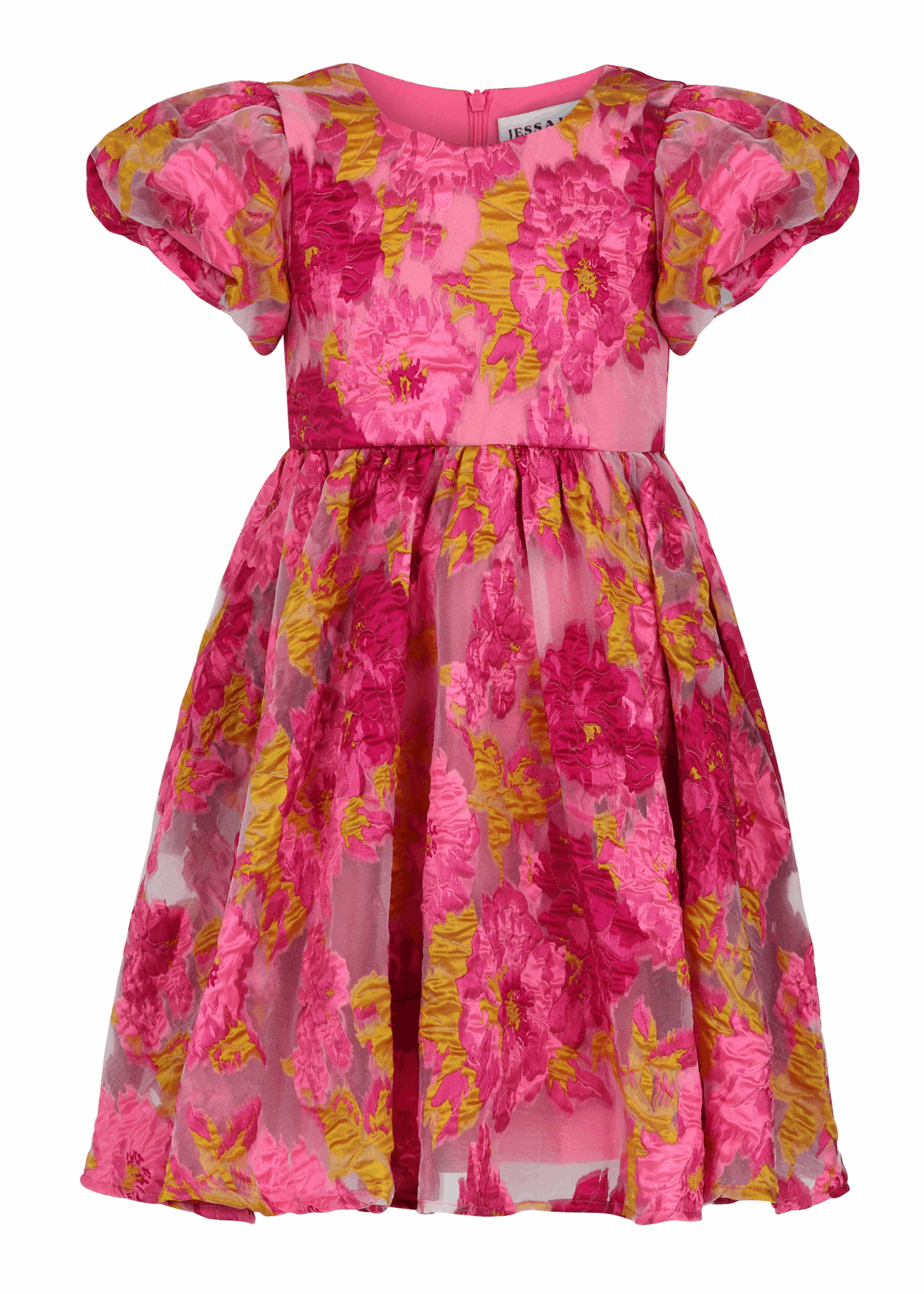 Amara Girls Dress Girls Dress - JessaKae - Amara Girls Dress_Amara Pink / 12-18M