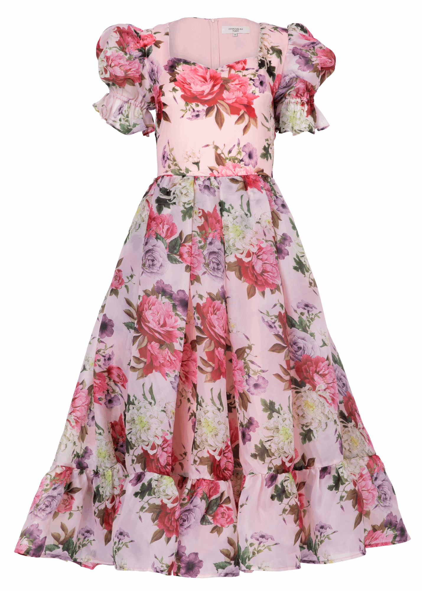 Amelia Dress Dresses - JessaKae - Amelia Dress_Peach Blossom / XXS