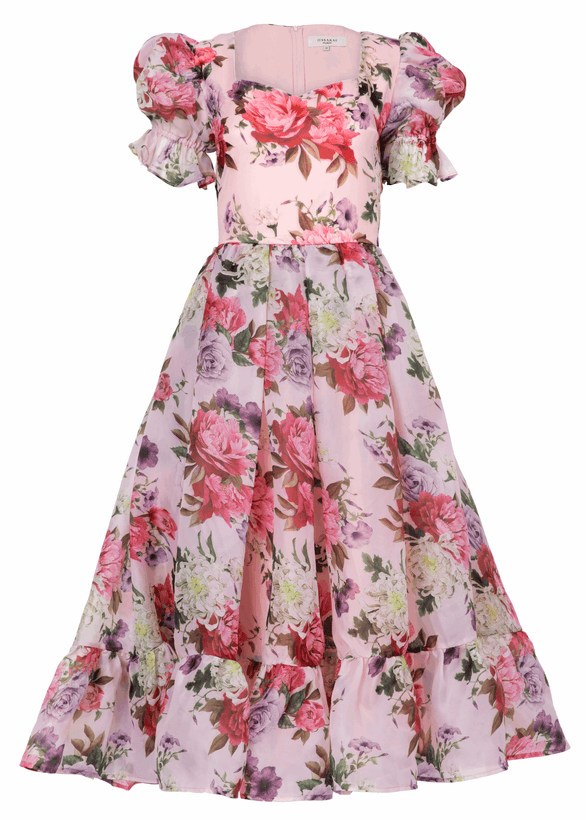 Amelia Dress - Peach Blossom