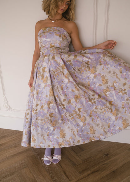 chic size inclusive model wearing JessaKae Anastelle Dress