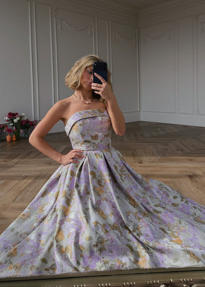 chic size inclusive model wearing JessaKae Anastelle Dress