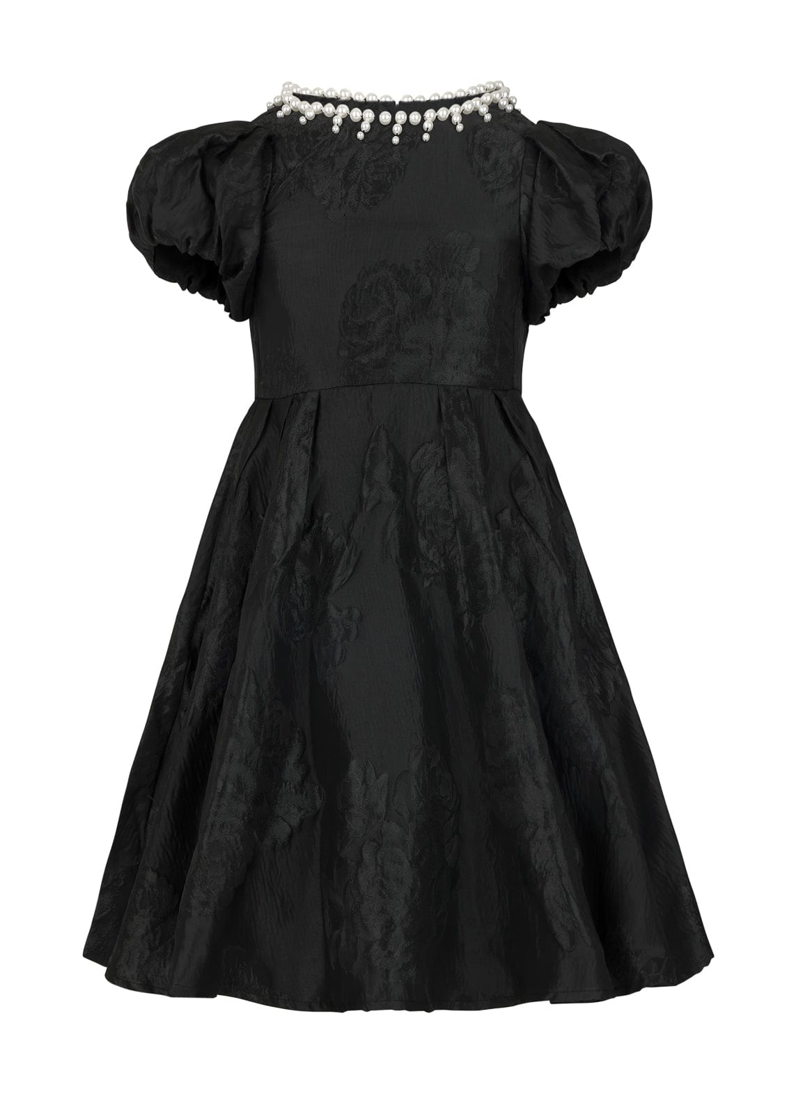 chic size inclusive model wearing JessaKae Angelina Girls Dress