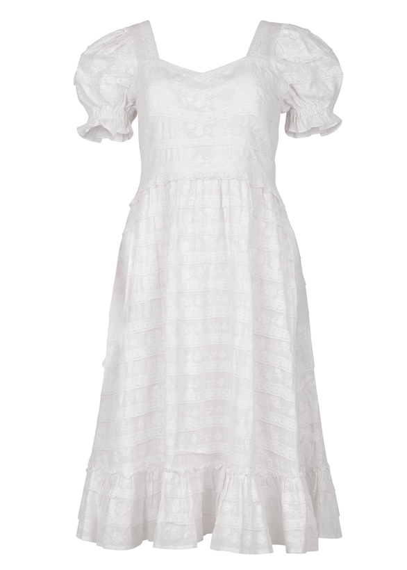 Annalise Dress - White