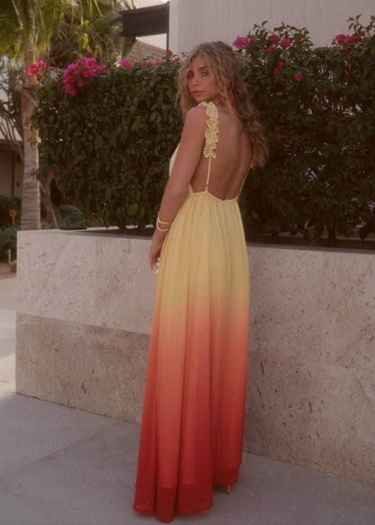 chic size inclusive model wearing JessaKae Anya Dress