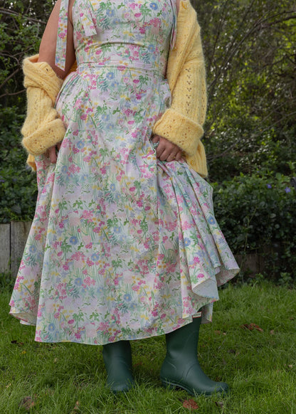 chic size inclusive model wearing JessaKae April Dress Dresses