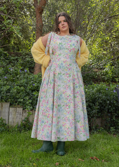 chic size inclusive model wearing JessaKae April Dress Dresses