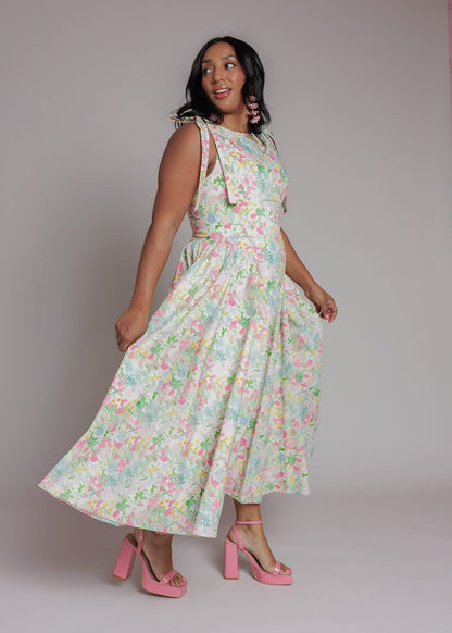 chic size inclusive model wearing JessaKae April Dress Dresses