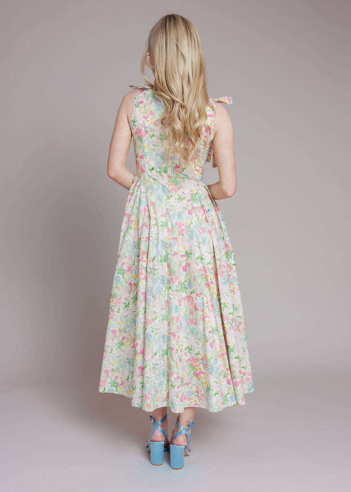 chic size inclusive model wearing JessaKae April Dress Dresses