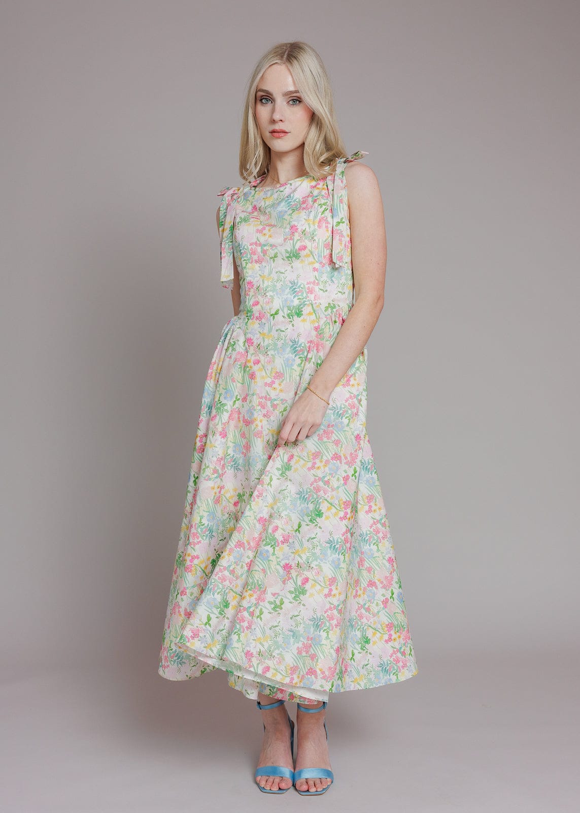 chic size inclusive model wearing JessaKae April Dress Dresses