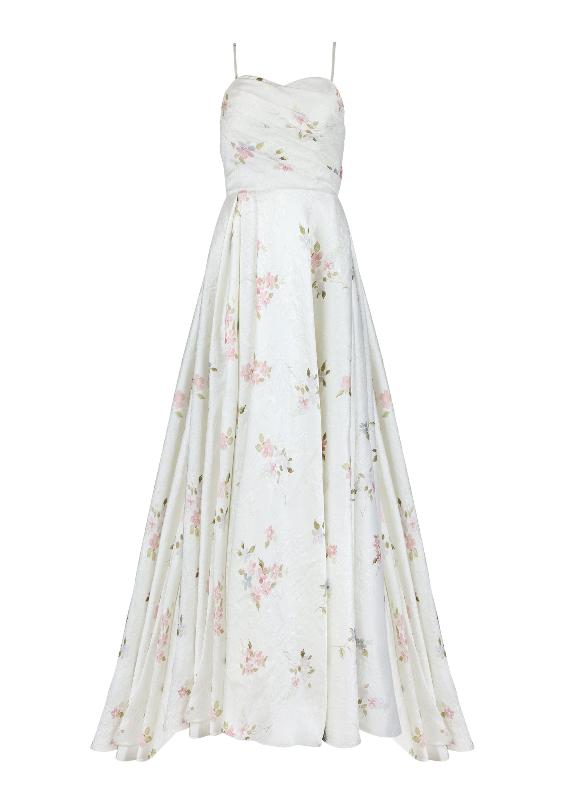 chic size inclusive model wearing JessaKae Arabella Dress White