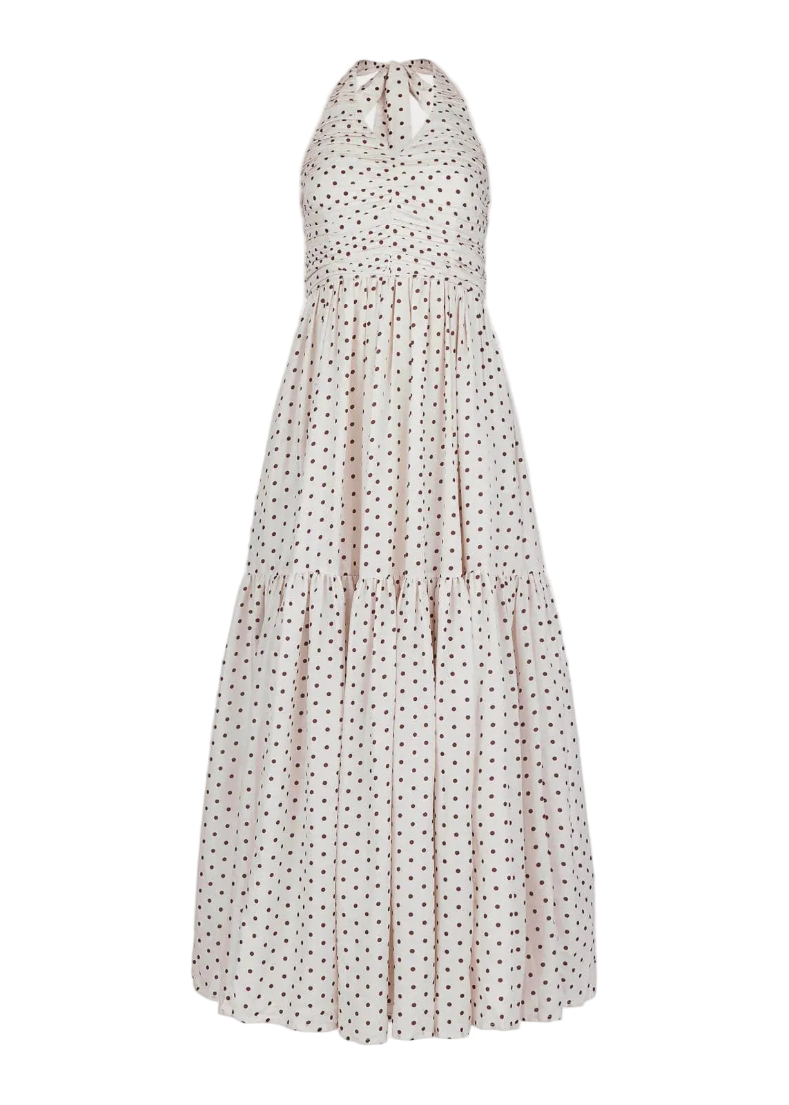 chic size inclusive model wearing JessaKae Bali Dress