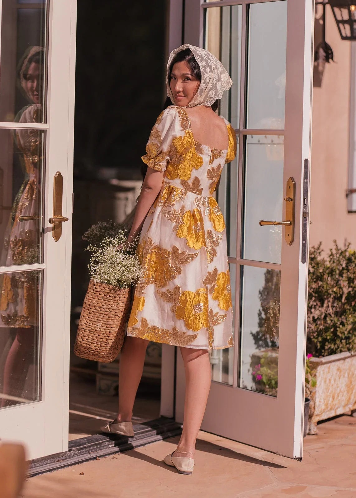 Beaumont Cream Gold Dress | Occasion Dress in Sizes XXS6X | JessaKae Beaumont Cream Gold Dress | Occasion Dress in Sizes XXS6X | JessaKae