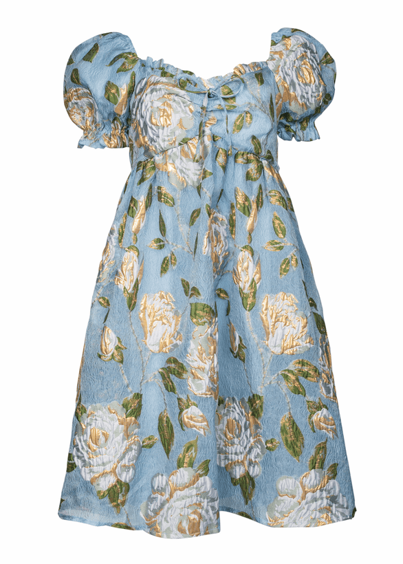 Beaumont Dress - Beaumont Blue