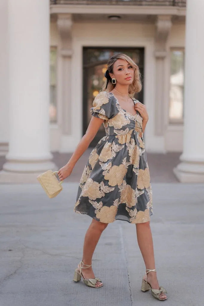 Beaumont Dress Dresses - JessaKae - Beaumont Dress - Golden Harvest / XXS