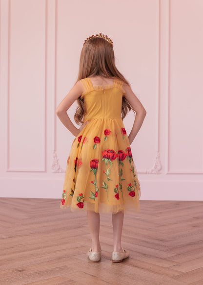 chic size inclusive model wearing JessaKae Belle Girls Dress
