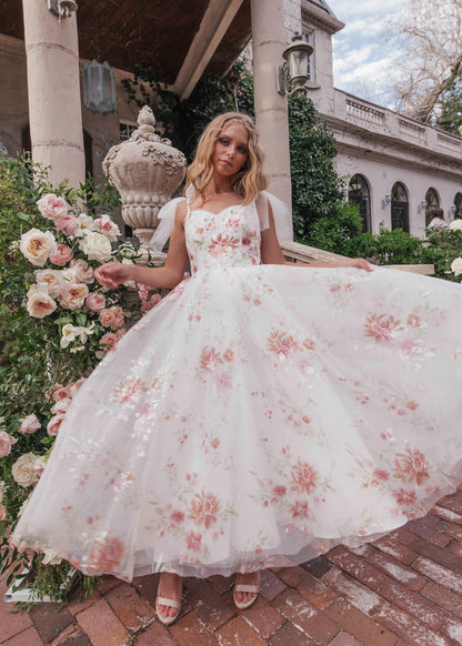 Bianca Dress Dresses - JessaKae - Bianca Dress - Flushed Floral / 00