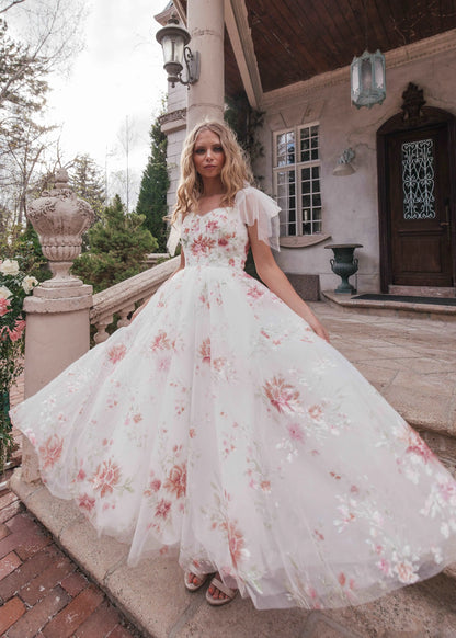 Bianca Dress Dresses - JessaKae - Bianca Dress - Flushed Floral / 00