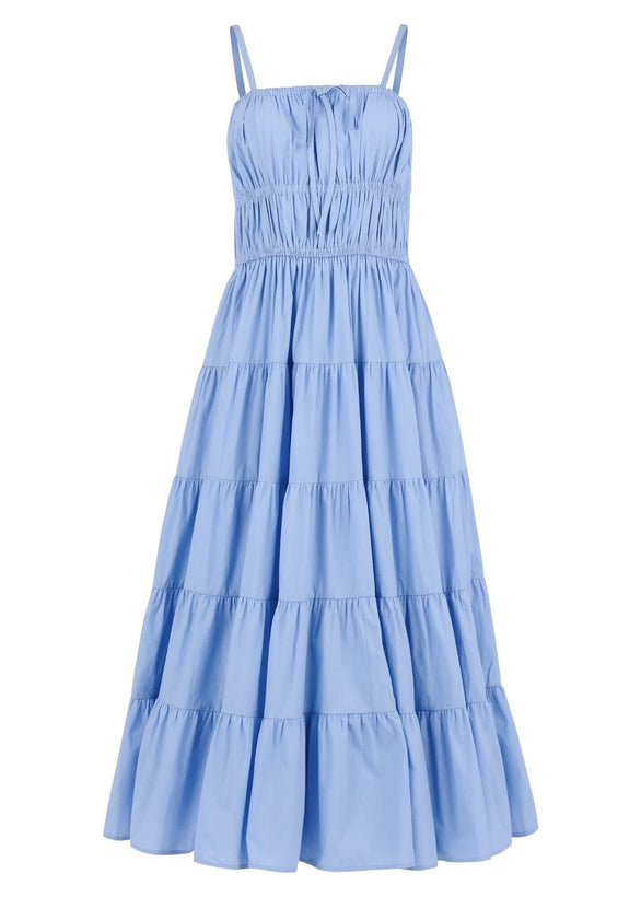 Birdie Dress - Blue Birdie