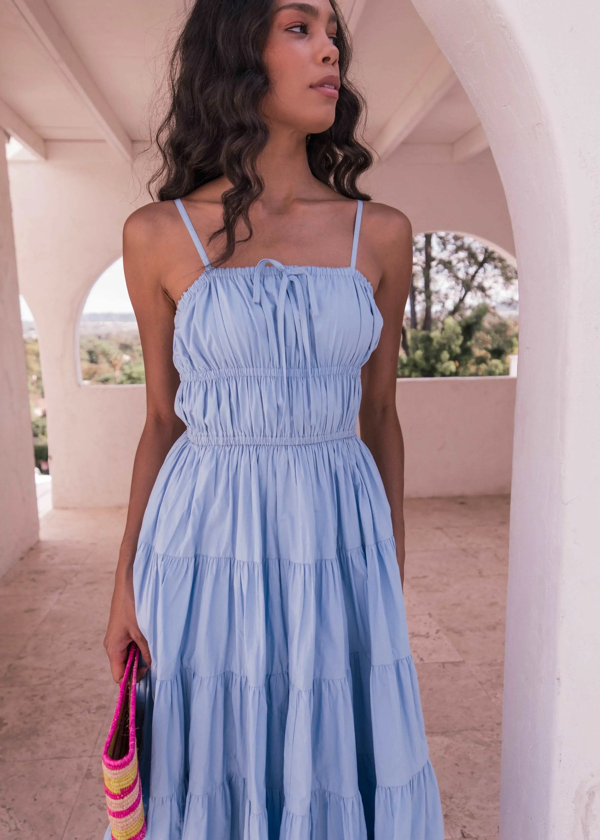 Birdie Dress Blue | Occasion Dress in Sizes XXS6X | JessaKae Birdie Dress Blue | Occasion Dress in Sizes XXS6X | JessaKae