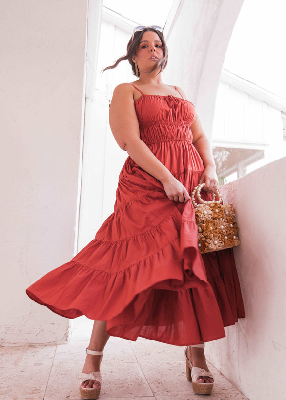 Birdie Dress - Red Birdie