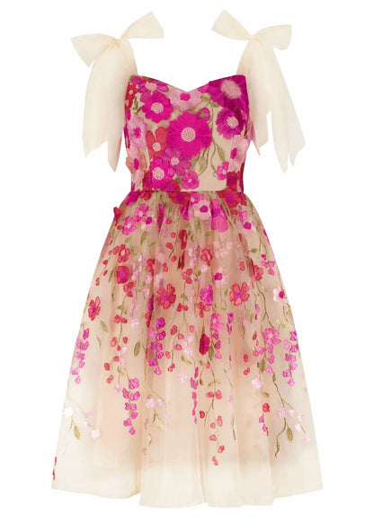Blossom Dress Dresses - JessaKae - Blossom Dress - Pink / XXS