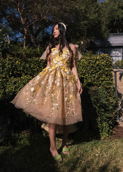 Blossom Dress Dresses - JessaKae - Blossom Dress - Pink / XXS