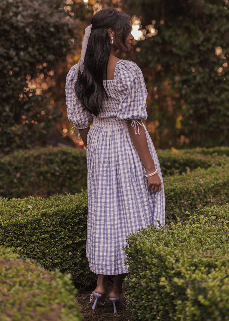 chic size inclusive model wearing JessaKae Bonnet Dress