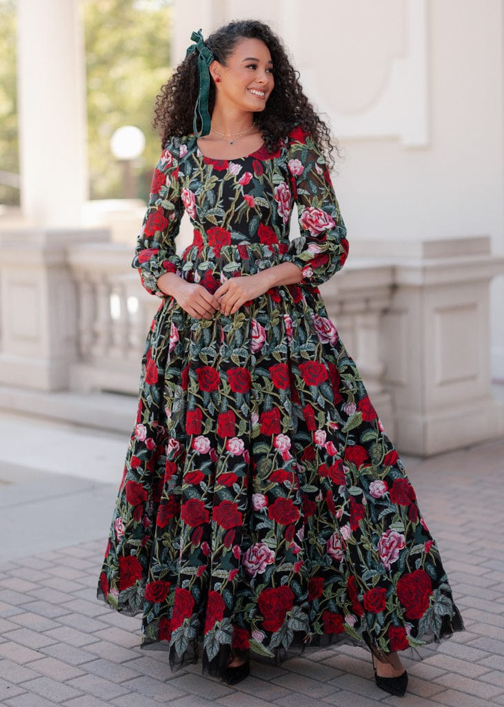 chic size inclusive model wearing JessaKae Briar Dress Dresses