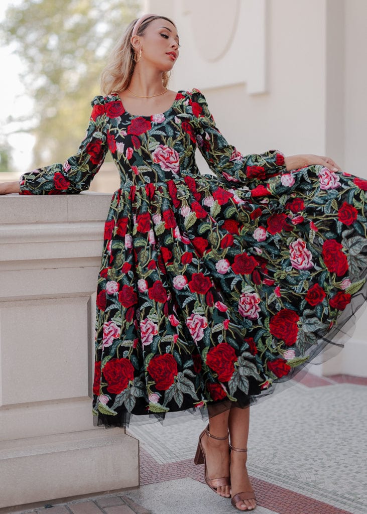 Briar Dress - Rose Garden