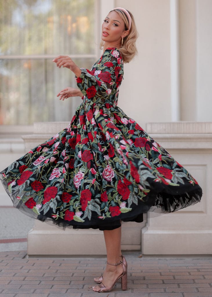 chic size inclusive model wearing JessaKae Briar Dress Dresses