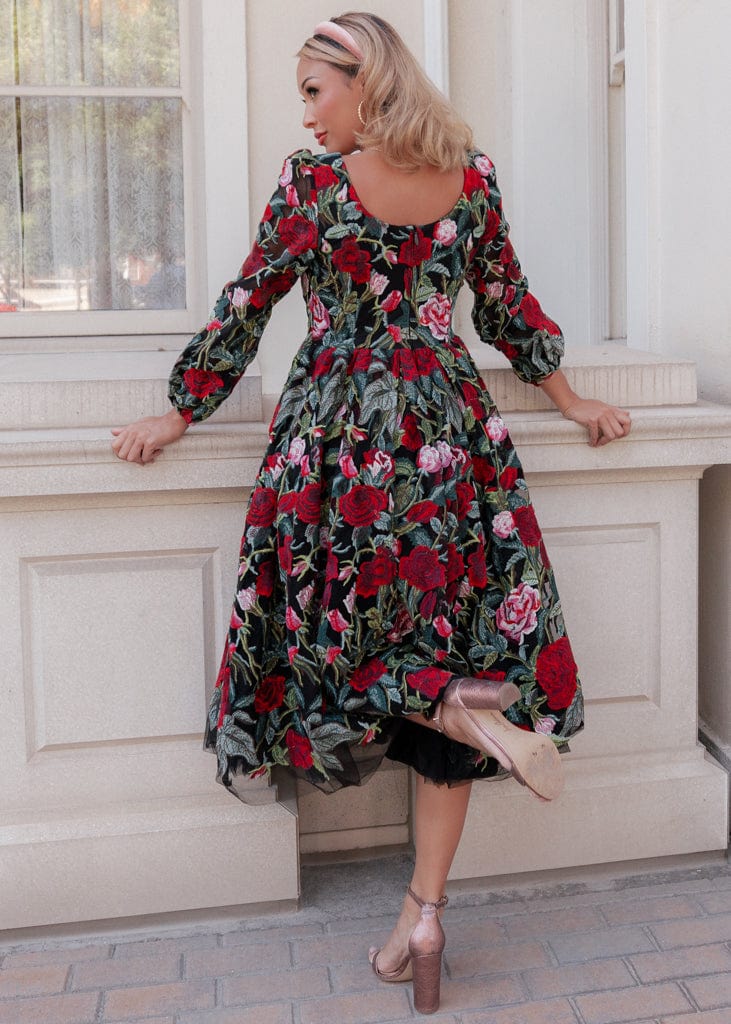 chic size inclusive model wearing JessaKae Briar Dress Dresses