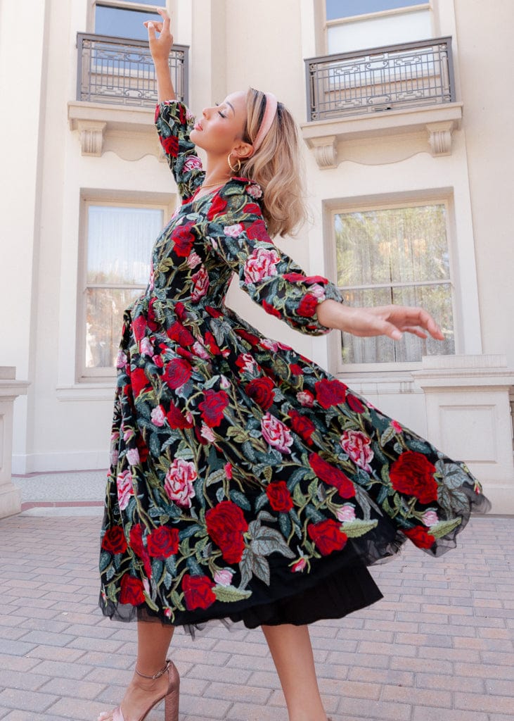 chic size inclusive model wearing JessaKae Briar Dress Dresses