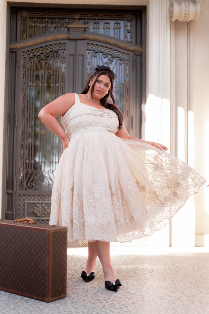 Brigette Dress - Moonlit Ivory