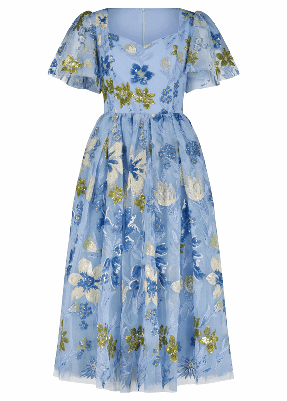 Canterbury Dress - Canterbury Blue