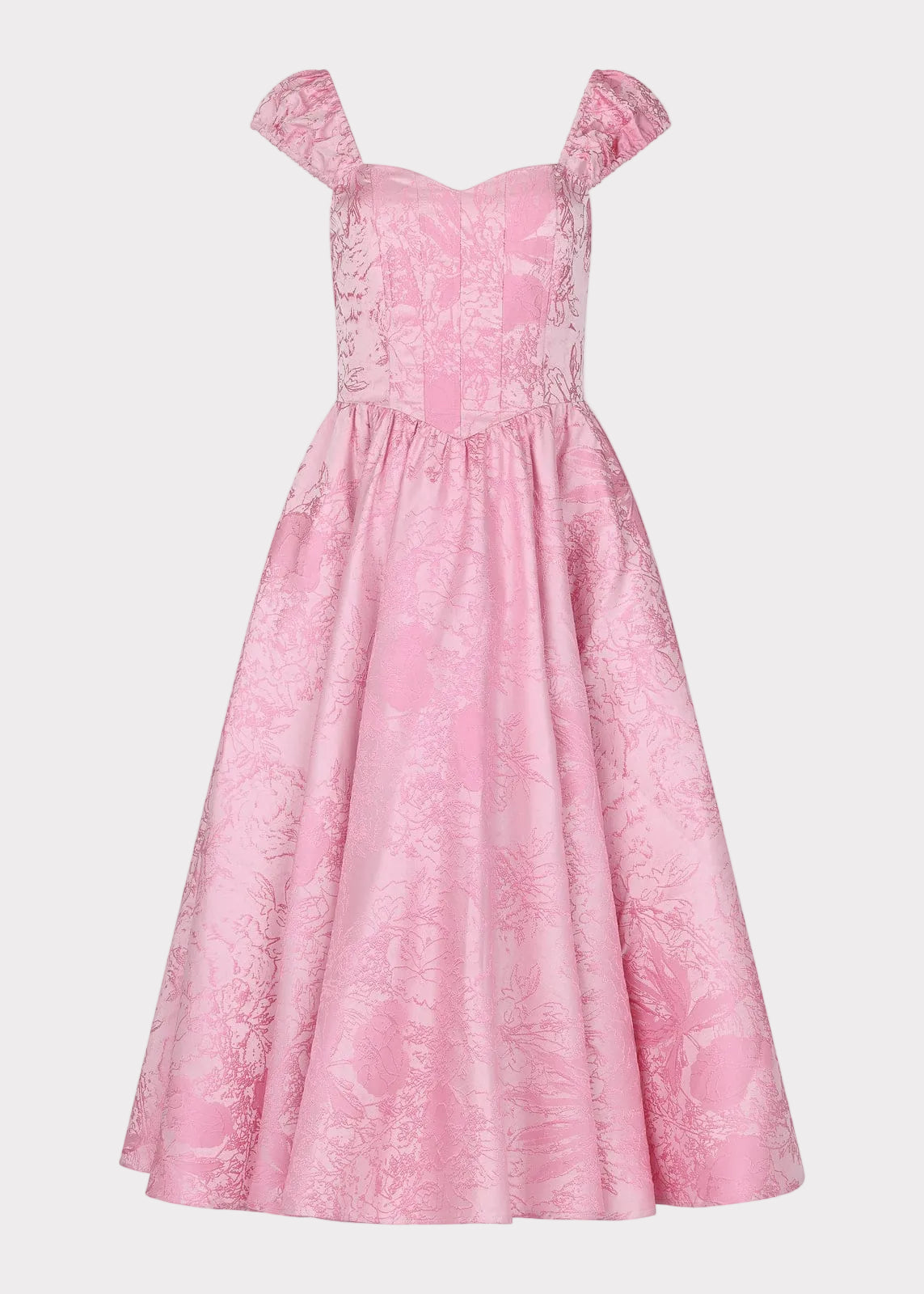 chic size inclusive model wearing JessaKae Carolyn Dress