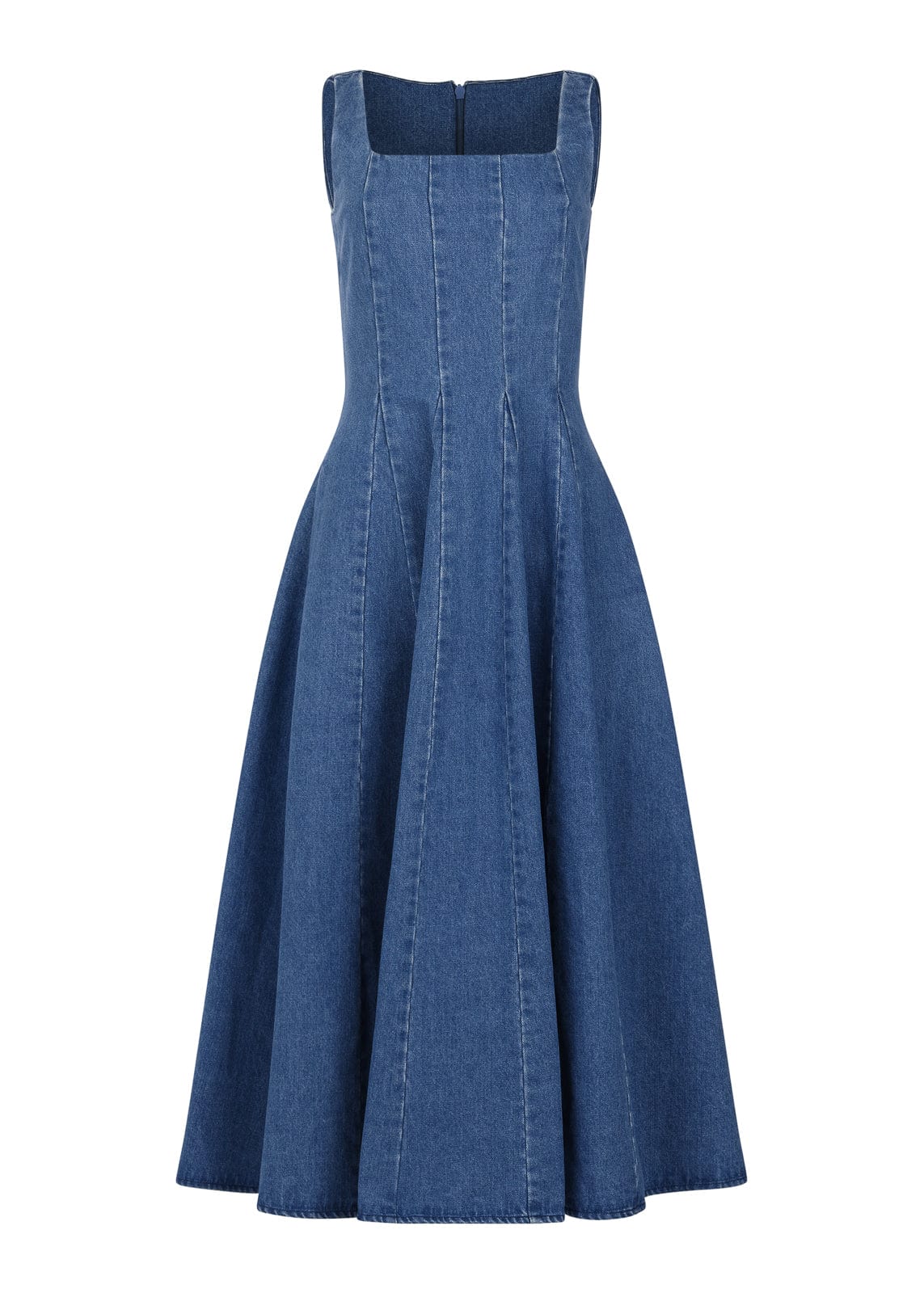 chic size inclusive model wearing JessaKae Cassie Dress