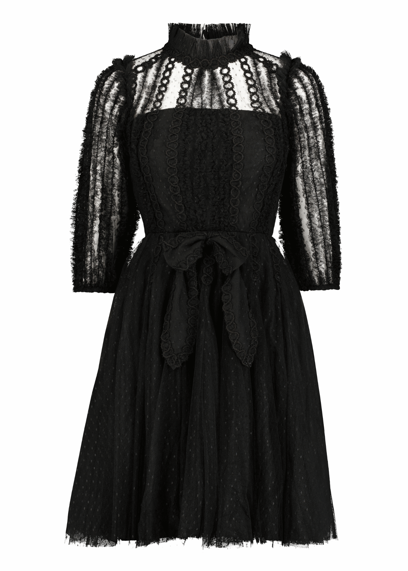 Cecilia Dress Dresses - JessaKae - Cecilia Dress_Black / XL