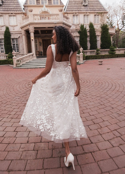 Celeste Dress Dresses - JessaKae - Celeste Dress - Soul White / XXS